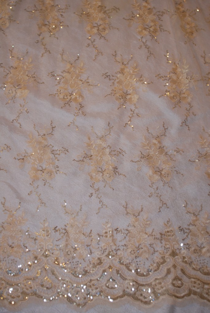 long lace overlay
